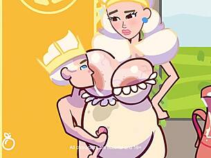 Viva El Rey! Loving This Cartoon Action With Tiny Cock 😜