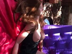 Blonde With Big Tits Begs For Cock Using Sex Toy