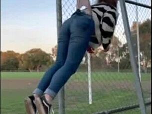 Girl super wedgie compilation ten!