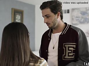 perv superstar takes advantage on timid teen 18+ reporter aften opal