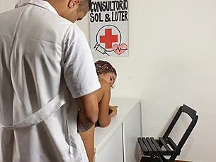 Perverted Doctor Performs Intimate Check-Up on Patient with Tan Lines