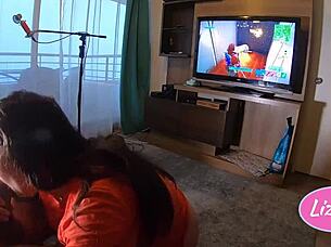 se la chupo mientras gana en el fornite