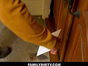 The whole family invited to a mystery orgy