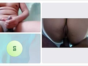 Married Woman Gets Her Ass Fucked Hard On Webcam, Client Cums Deliciously And Spills A Lot