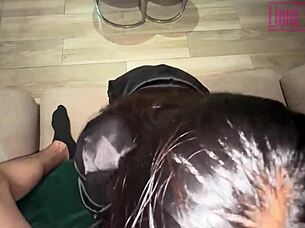 Mariza Seduces Her Personal Trainer During Casting Interview, Showing Off Her Tight Vagina And Ass