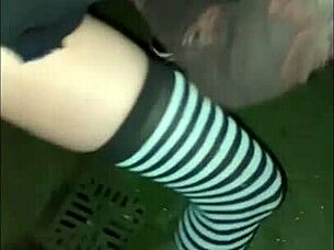 Check out this compilation of pissing on tits and cumshots on ass