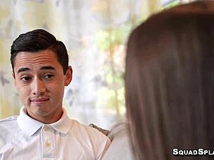 teen josie tucker rides big cock hard