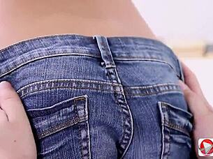 Russian Teen 18+ Zaochnitsa Val Rides Hard In Anal Assfucking!