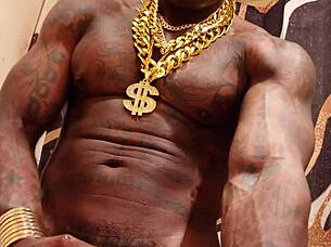 i worship that huge bbc, jerking it off until he cums all over me. hallelujah johnson is my prophet