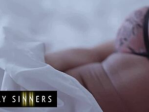 can london river's huge ass bounce on stepson's cock?