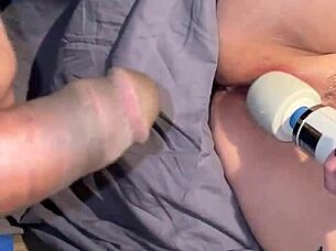 Squirting then rubbing it all on 😈