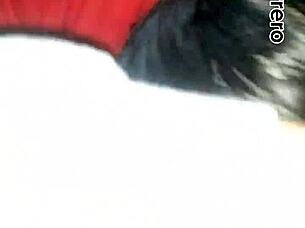 Pregnant Colombian TURNS into PORN STAR