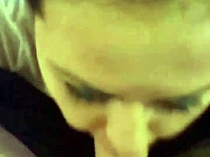 Ebony milf flashes saggy tits in shorts