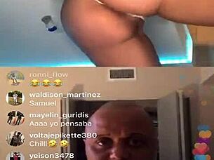 i'm this thick ass puerto rican, showing off on the6show, uh, part one