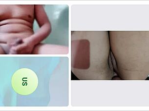 Married Woman Gets Her Ass Fucked Hard On Webcam, Client Cums Deliciously And Spills A Lot