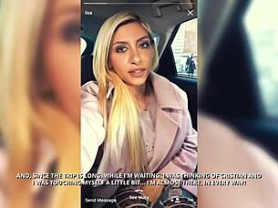 Oh, my brother-in-law caught me masturbating! I invited him to fuck me rough and he came inside.