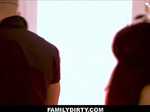 The whole family invited to a mystery orgy