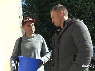 want to see this busty blonde mature get dp pounded?