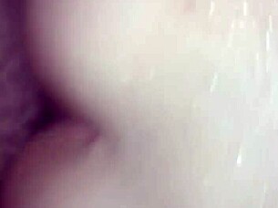 Peachy gets fucked in the shower.