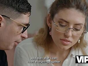 the couple explores ass fetish on the sofa with licking and rimming