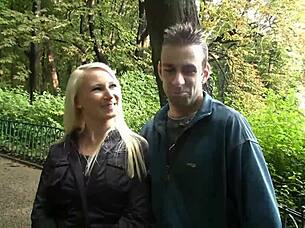 Gina Casting Jokel Fingered and Bent Over Hard