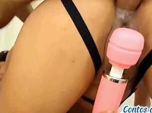 Submissive Young Babe Dominated and Taken Hard in Both Holes?