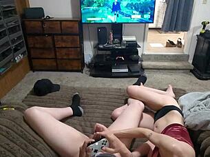 why play fortnite when you can fuck cute blonde richelle rose?