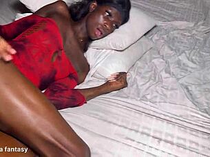 Petite Girl Rides Monster Cock to Creampie