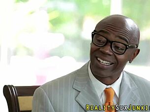 Pornstar Subtly Spunked By Big Black Cock In Cuckold Scene