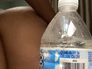 Ebony fat ass gets creampie, feeling so emotional.