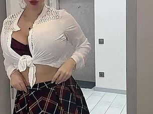 Neighbor With Natural Tits In Your Room. What Now?