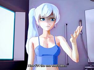 Team Rwby Engages In Intense Workout Session With Creampie