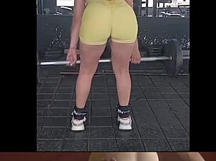 i sweat at the gym to please men with my body