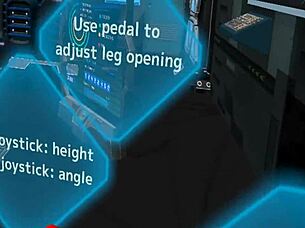 vr experience with woman using dildos and fingering