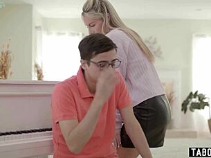 Young boy’s piano lessons turn unexpectedly intimate