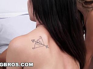 i got double spanking fun with spicy j, victoria banxxx and kiley jay in the maid outfit