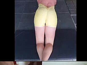 i sweat at the gym to please men with my body