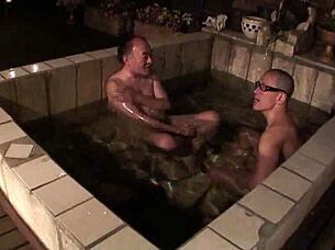 i can’t believe my japanese mature wife got seduced into first mmf 3some by husband and friend.