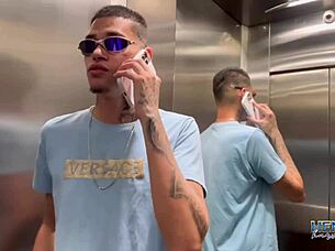 Licking Her Big Pussy Before Dancing