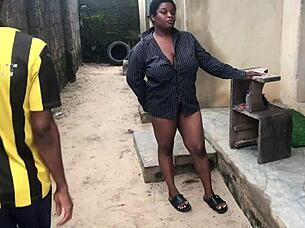 Curvy Babe's Outdoor Sex Gone Wrong