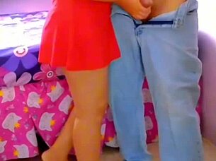 Spied on neighbor with hidden camera.