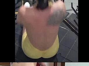 i sweat at the gym to please men with my body