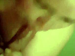 bbw amateur gives intense blowjob with big tits