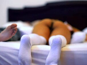 Shy Schoolgirl Cheats With Brother's Friend In Motel Room During Family Dinner