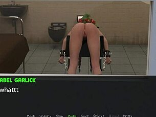 Redhead Engages In Green Witch Play With Anal Toys And Assfucking