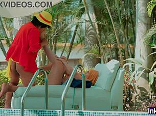 Cosplay - Nami Super Tetona Es Follada Por El Capitan Luffy Dentro De Su Tripulacion Buscando El One Piece