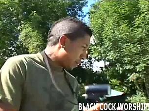 two huge black cocks gonna tear my holes apart 😩💦