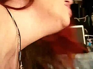 Kandy Kane's Big Tits Deepthroat Blowjob Session