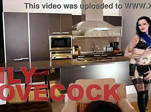 Jenevieve Hexx and Vinyl Vixon Give POV Blowjob to Big Dick, Swap and Swallow Cum