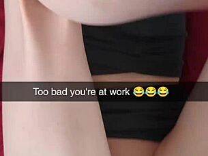 real cheating neighbor richelle rose humiliates nerd with monster cock on snapchat 😈